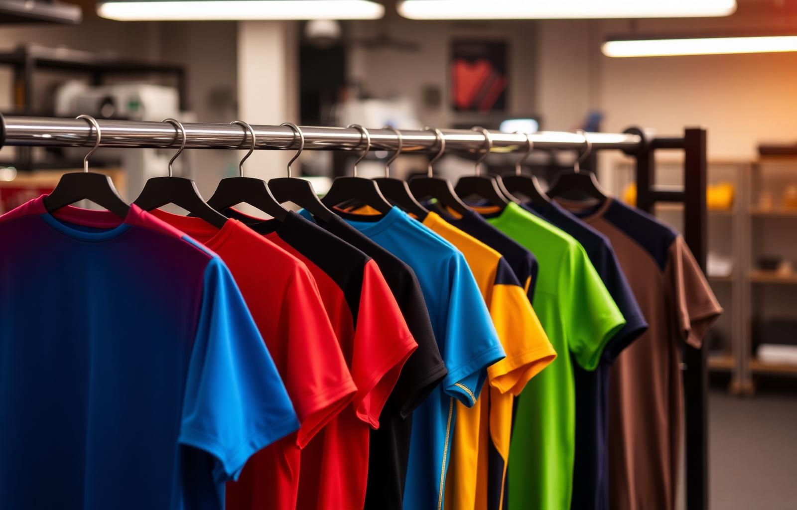 Camisetas e uniformes personalizados pela VDV Uniformes com silk screen e DTF